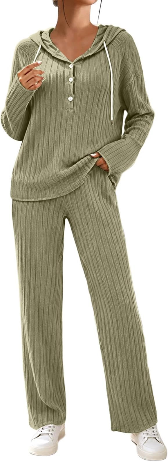 A well-suited punchline featuring Lounge Sets — Xijieniud Lounge Sets for Women 2 Piece Long Sleeve,Fall Winter Outfits