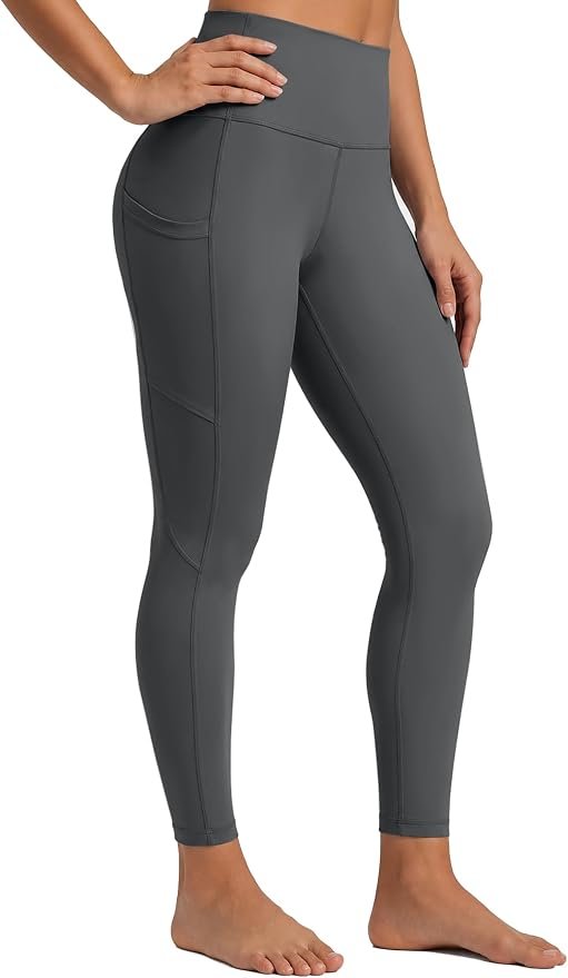Small plans, strong opinion from Shirt — Amleer Leggings with Pockets for Women Yoga Pants High Waisted Gym
