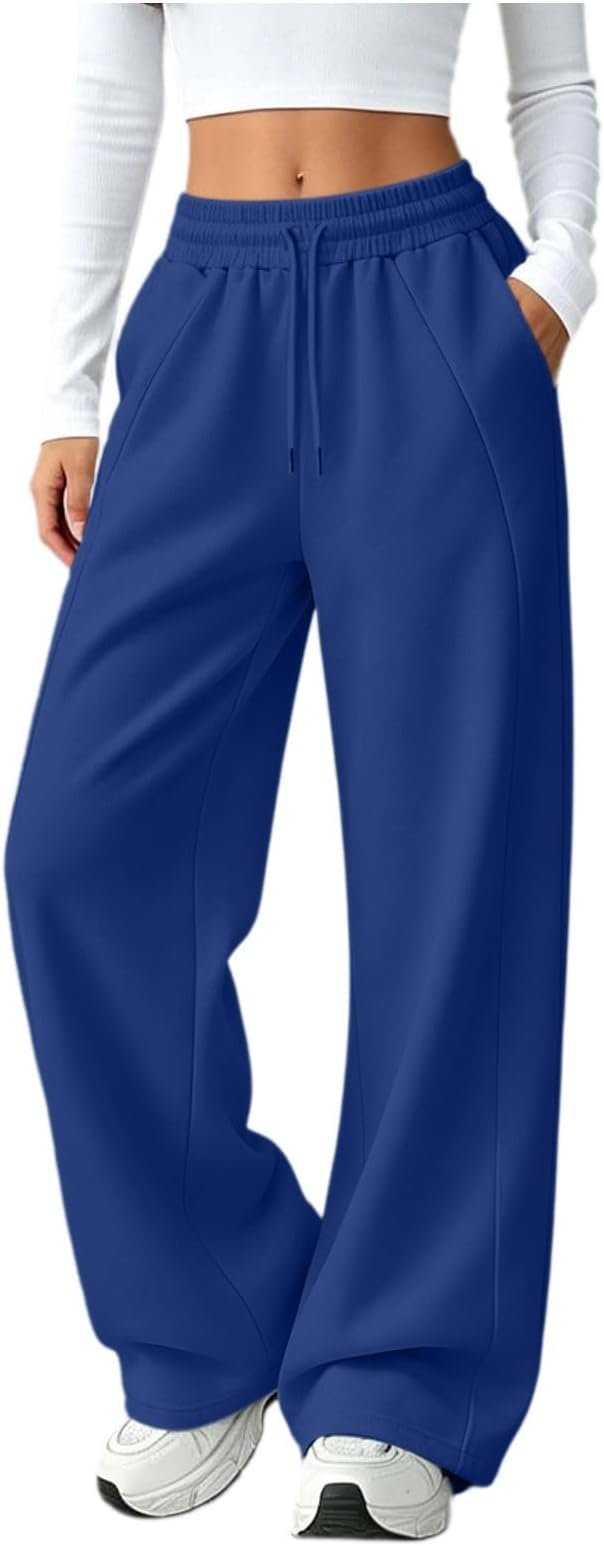 Fit check: T-Shirt chose the whole mood — Otsant Baggy Sweatpants for Women Wide Leg Workout Casual Fall Sweatpants