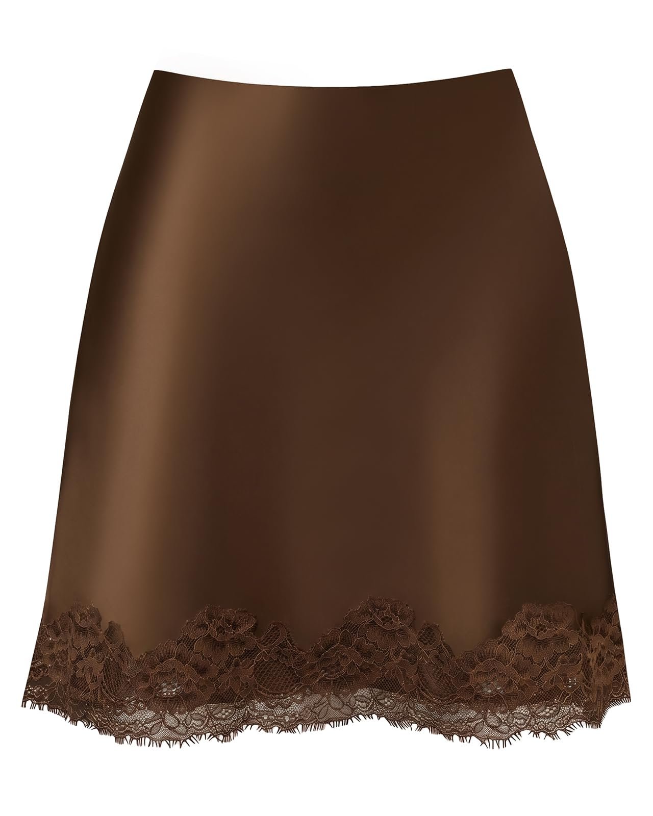 Sweatshirt under the everyday sky — Teddify Women's Mini Skirt Satin Lace Trim High Waisted Y2K Silk Skirts