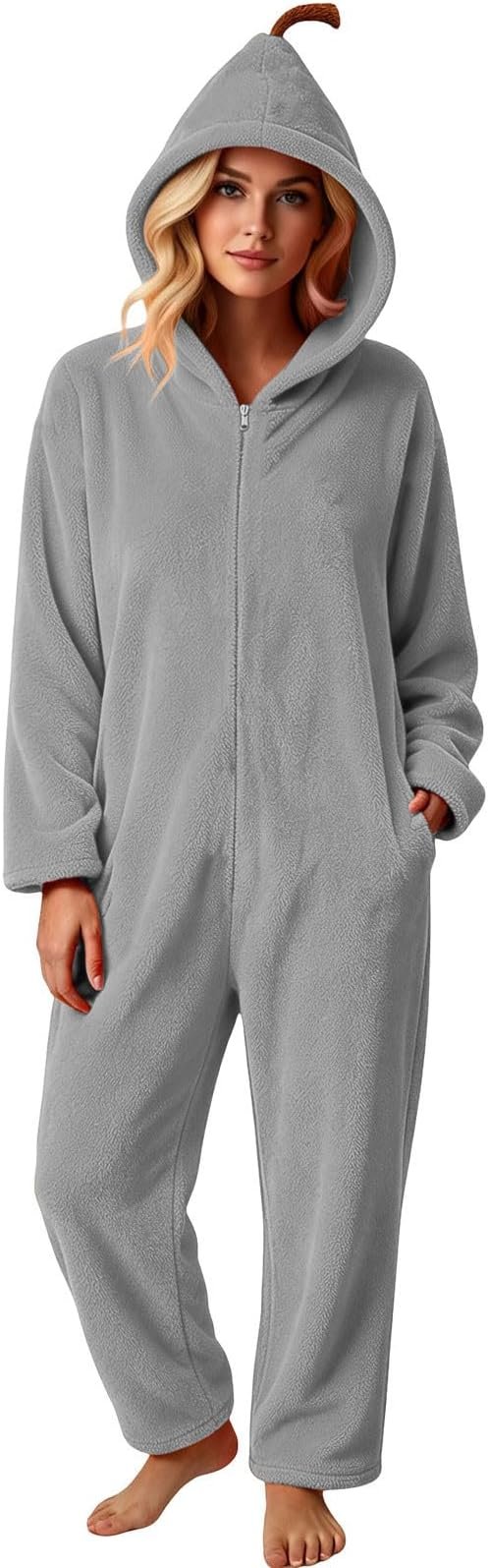 Heat wave, meet Halloween Onesie Adult Pajamas Flannel — Attine Halloween Onesie Adult Pajamas Flannel Cosplay Costume