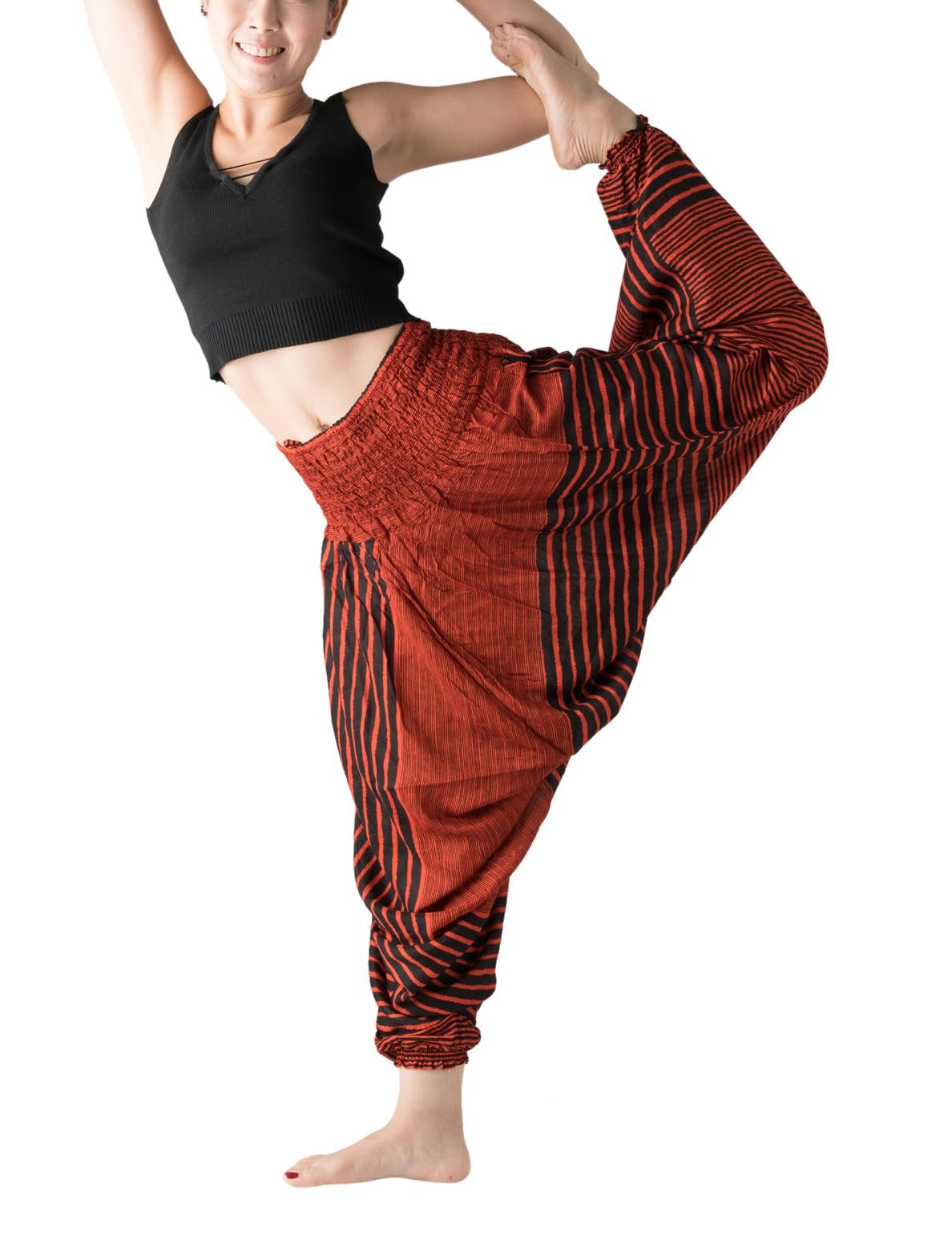 Wind advisory: Lightweight Jacket may steal the scene — B Bangkok Pants Women's Boho Harem Pants