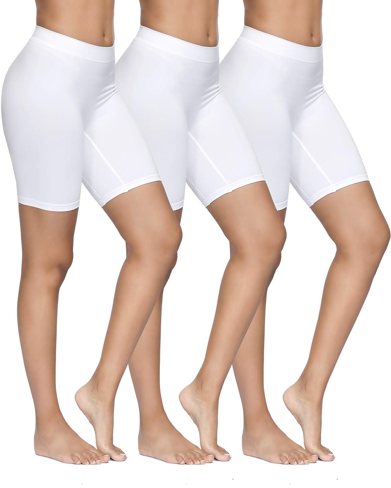 Shorts walked into a closet and raised the bar — Yadifen Slip Shorts for Under Dresses Women Seamless Anti Chafing
