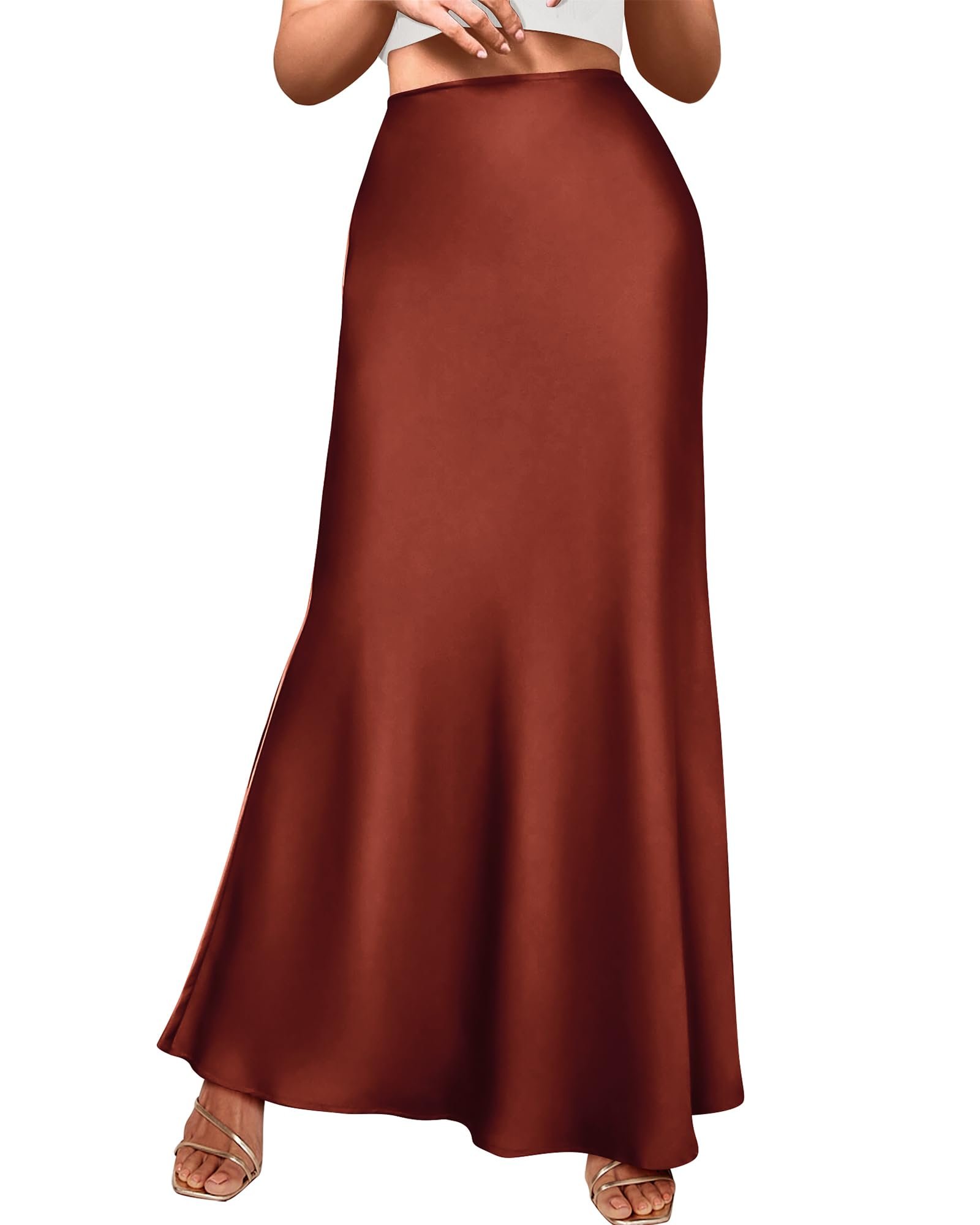 That little polka dot lining inside the cuffs — Btfbm Maxi Skirts for Women Business Casual