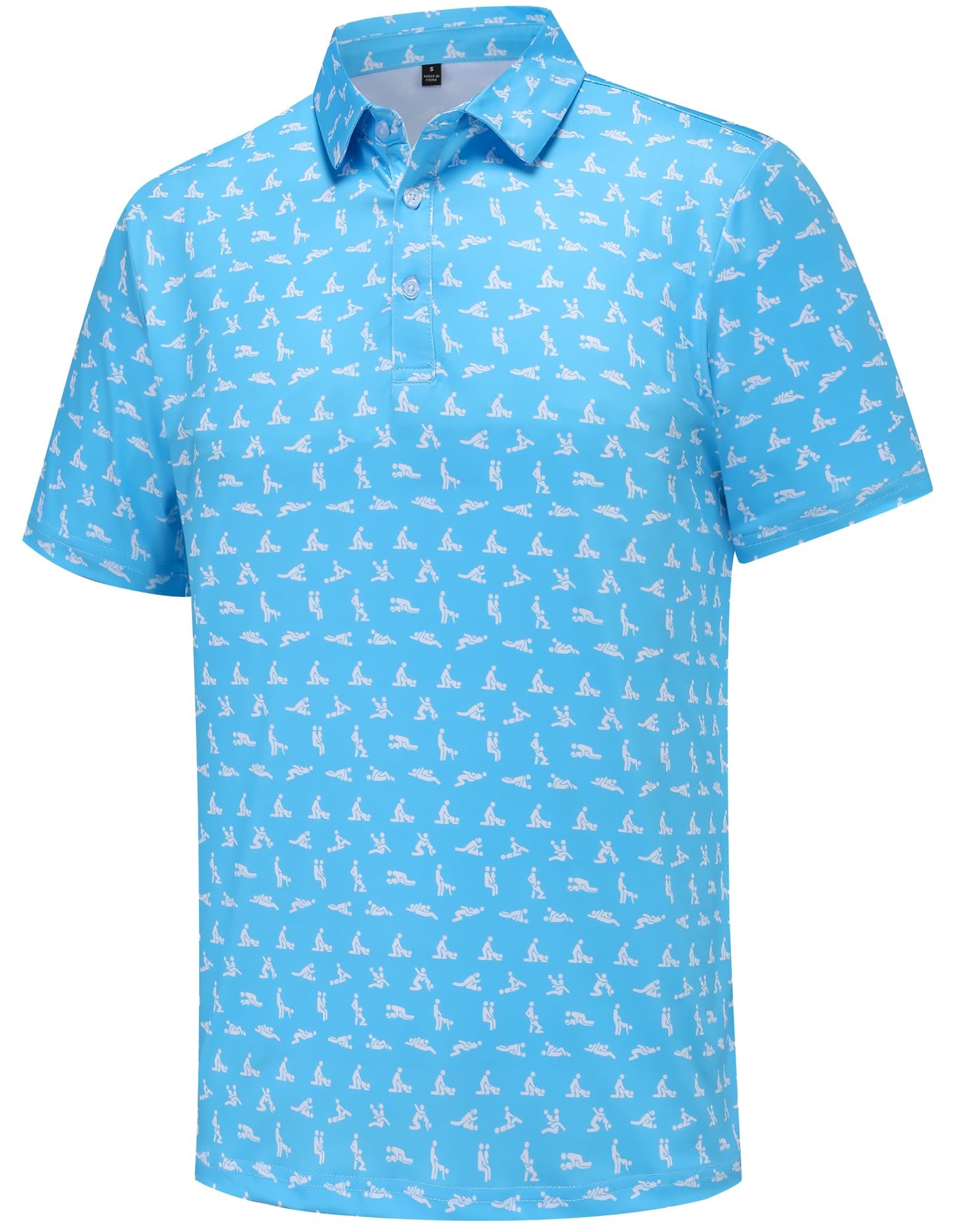 Shorts and Jeans versus my very unorganized schedule — Salakuu Mens Golf Polo Shirts Short Sleeve Dry Fit Print Performance Moisture Wicking Casual Funny Golf Polo Shirts for Men