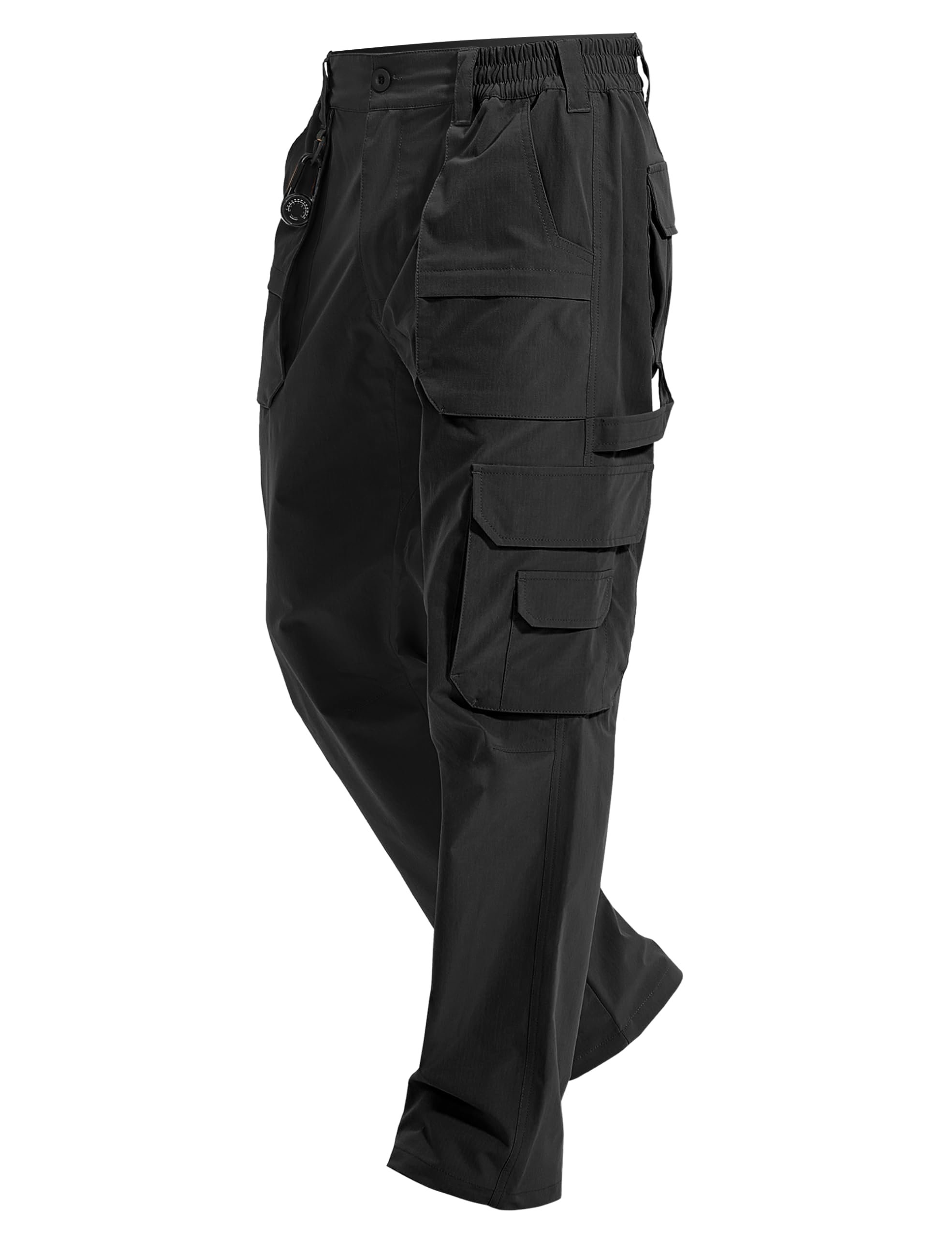 Sunset mirror, polo and nine pockets — Mource Work Pants for Men Lightweight Cargo Work Pants Breathable 9 Pockets