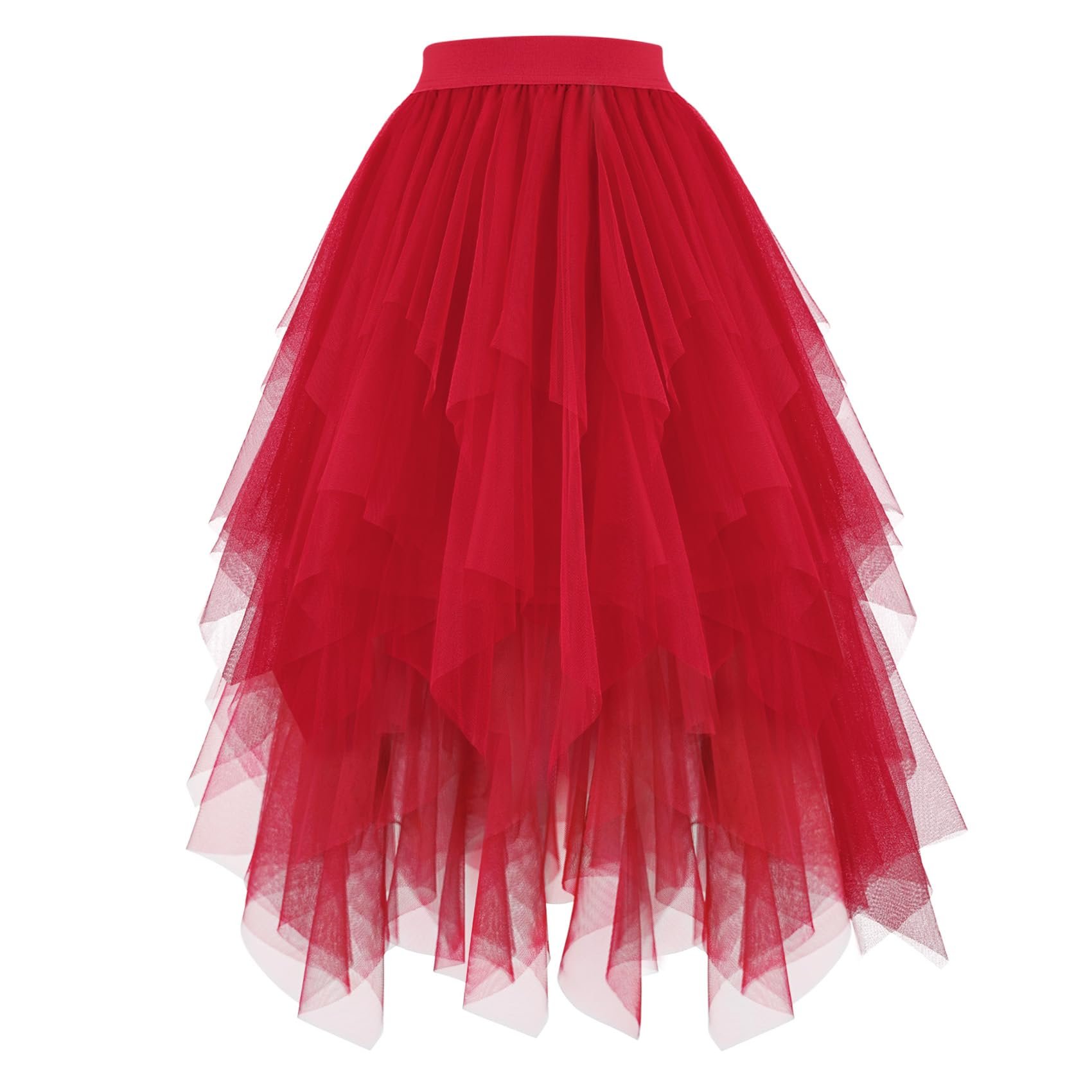 Mocha suede bomber zipped over the white crop — Waist Wow Tulle Skirts for Women High Low Layered Irregular A-Line Midi Skirt Fairy Tutu Women High Elastic Waist Halloween Party Skirt