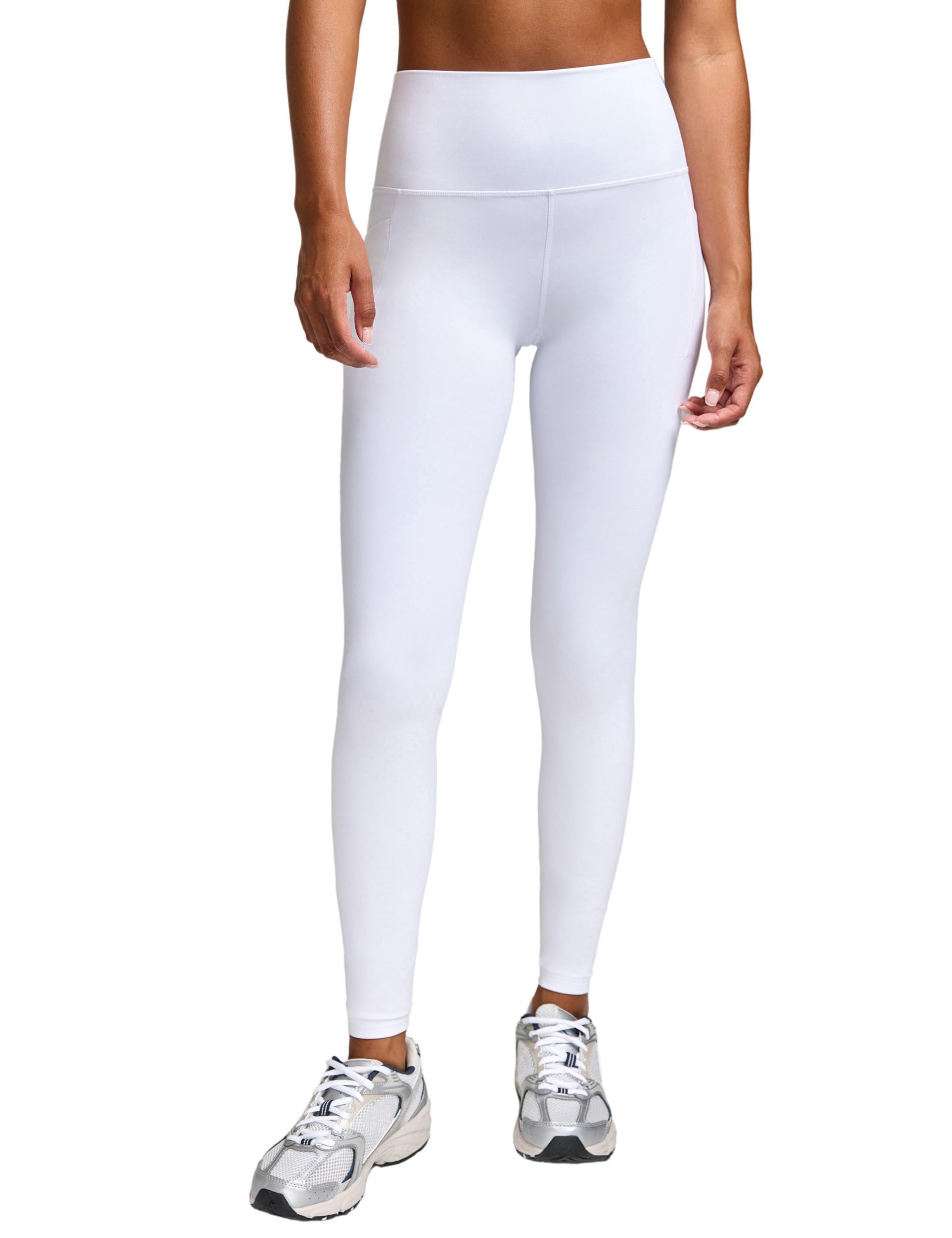 No notes, just Jacket — Awwena Women's High Waisted Thick Yoga Leggings with Pockets 28'' Buttery Soft Squat Proof Gym Athletic Workout Pants