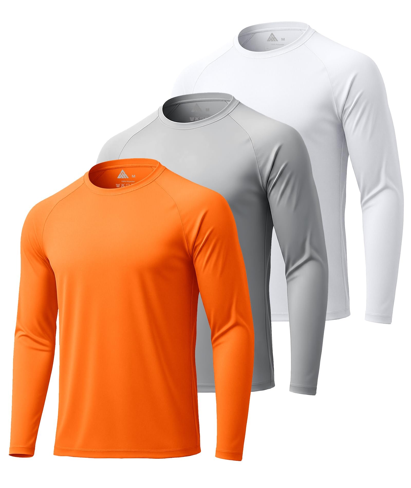 Partly cloudy, fully styled in Shirt — Zity Mens Long Sleeve Tee Shirts Sun Protection Fast Dry
