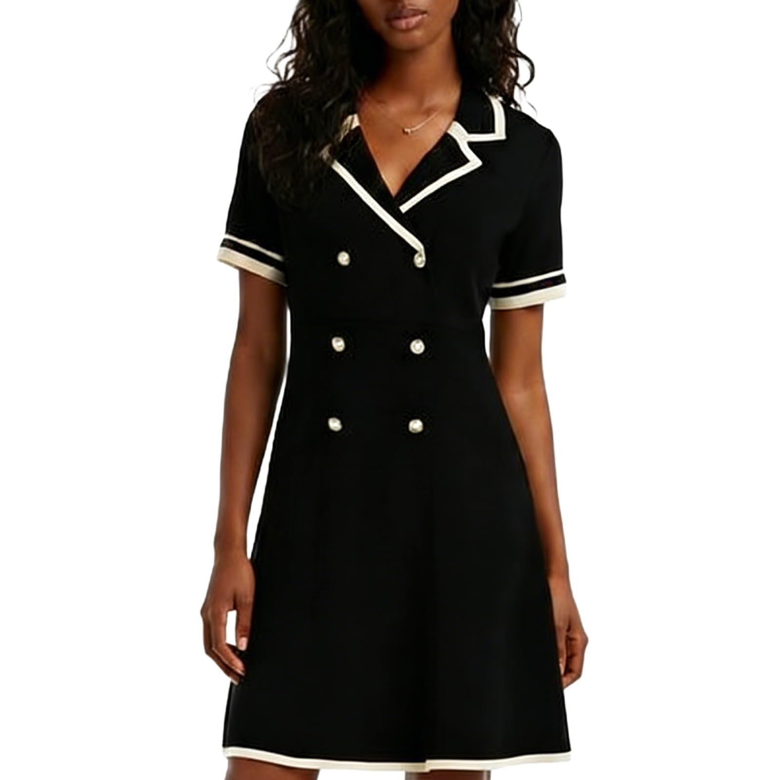 Shorts is sew ready — Goelia Women Bodycon Knit Mini Dress Casual V Neck Sweater Dress Business Work Sweater Short Dresses for Teacher Office