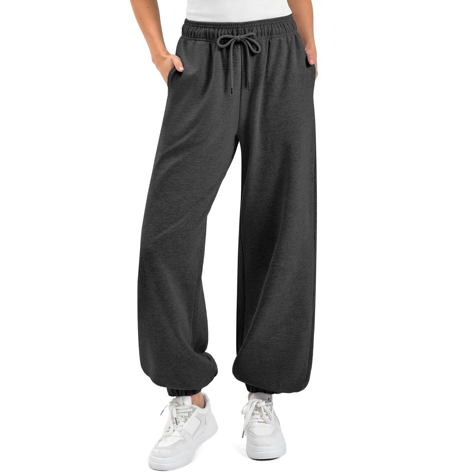 Cropped Lightweight Jacket have me hemming and hawing — Sinophant Sweatpants Women Baggy Joggers with Pockets