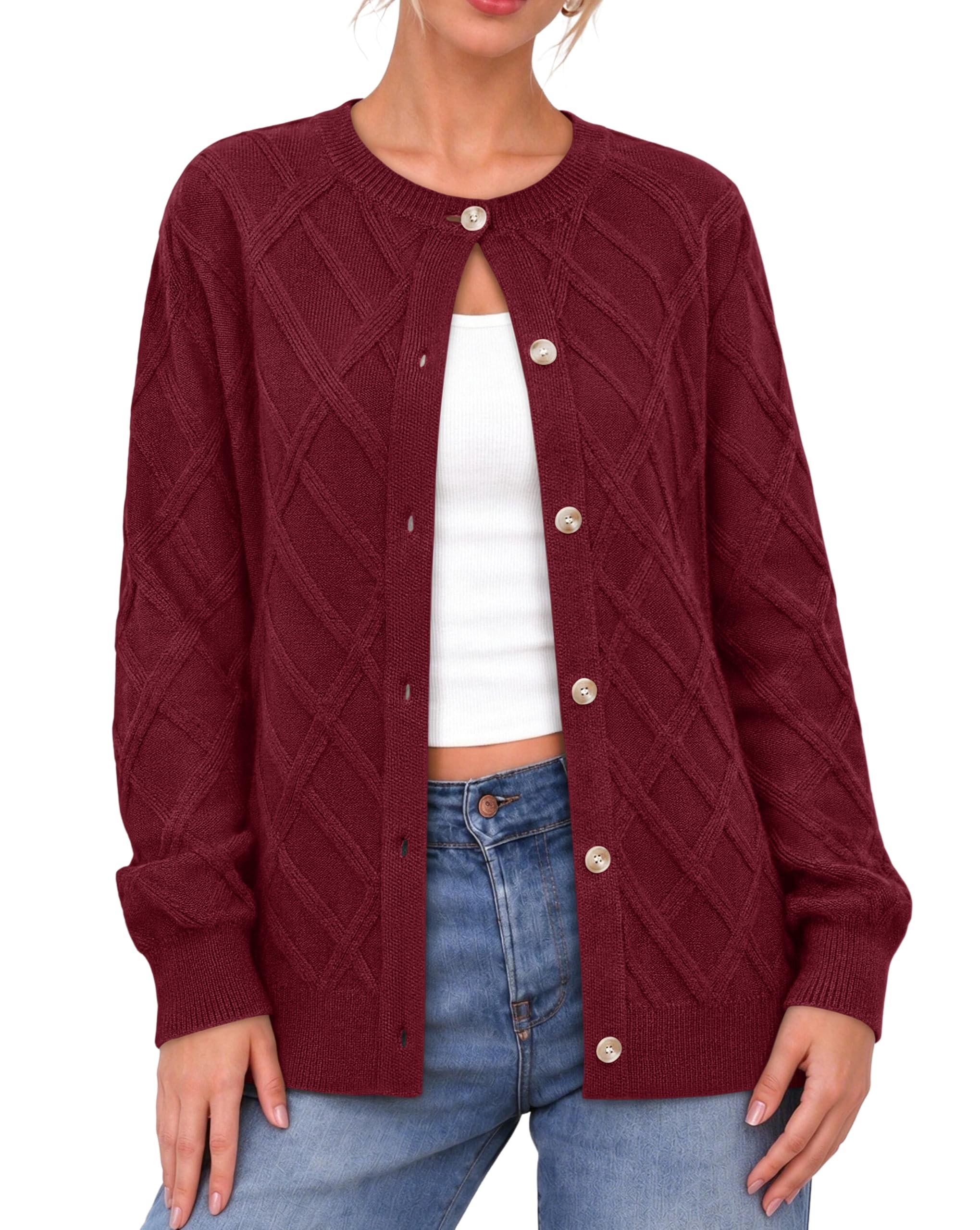A little shade, a lot of Jacket — Lazysmile Cozy Sweaters for Women 2026 Trendy Button up Cardigans
