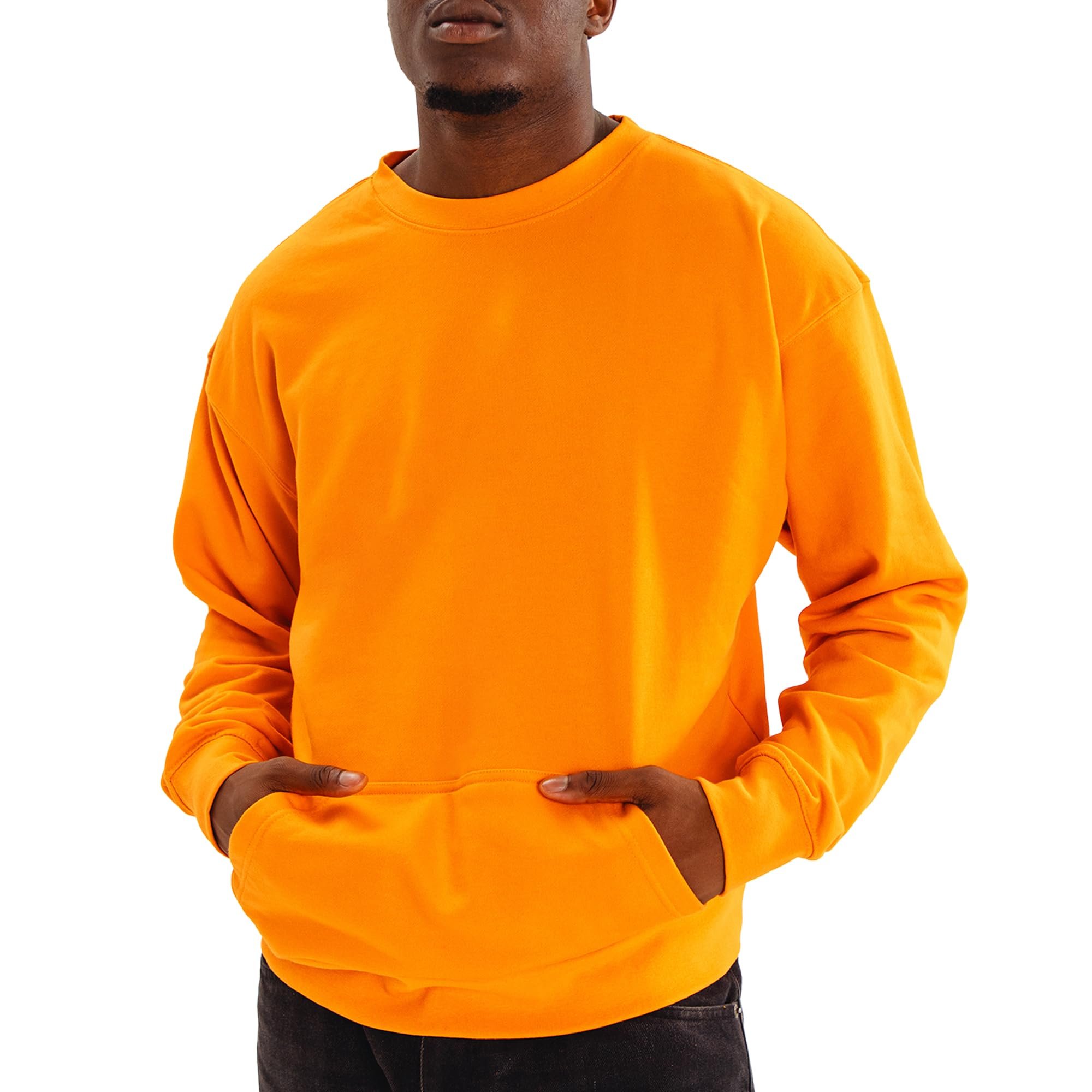 Cargo pockets meet a serious crewneck — Circle Clothing Heavyweight Crewneck Sweatshirts for Men Women Heavyweight Sweatshirt