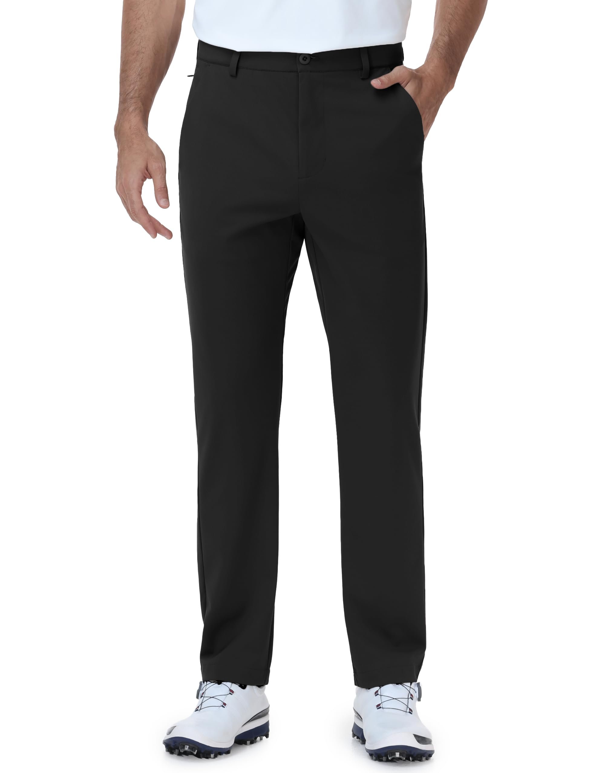 Grandpa shirt, golf pants, noon mirror — Puli Men's Knit Golf Pants 32